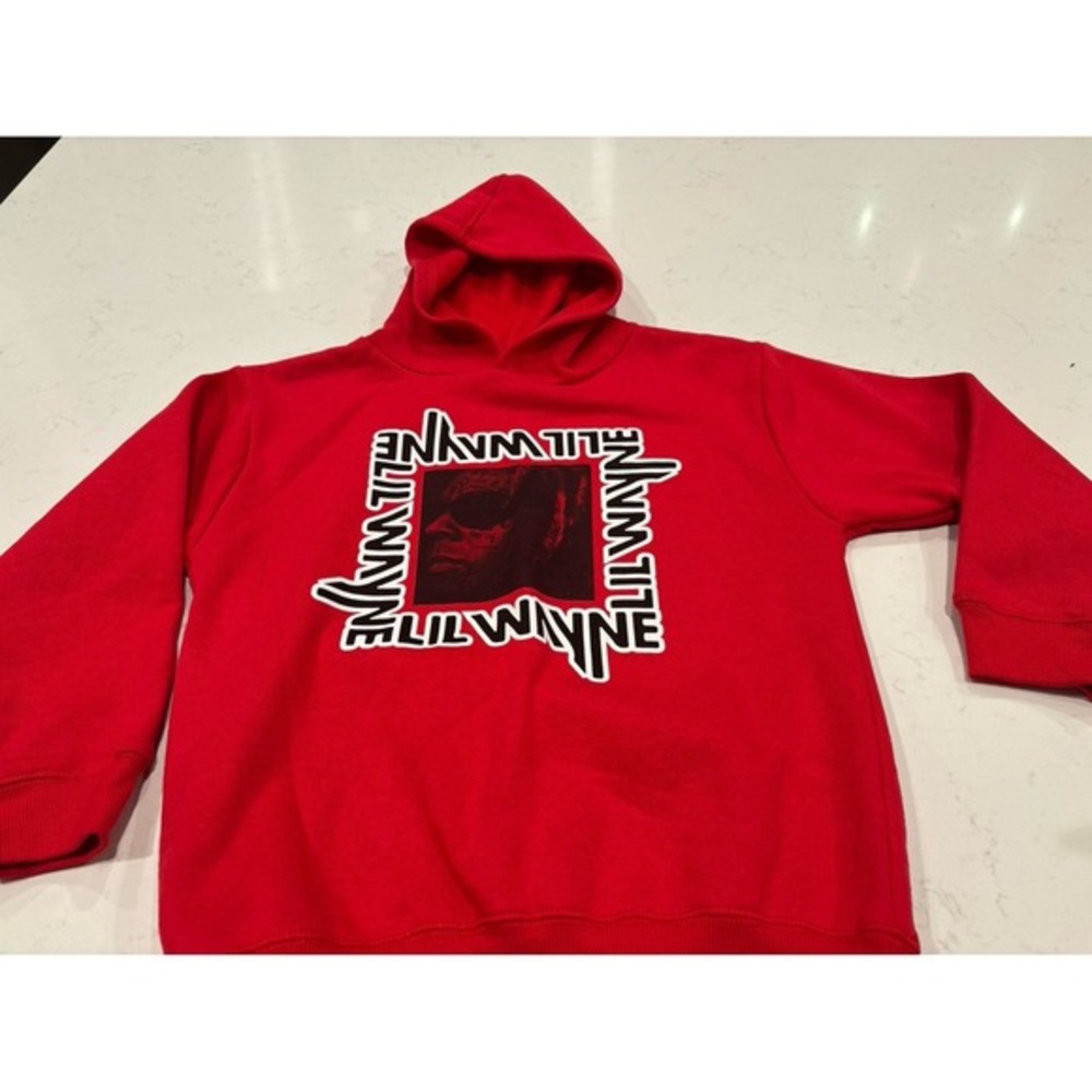 LIL Wayne Red Hoodie NWOT
